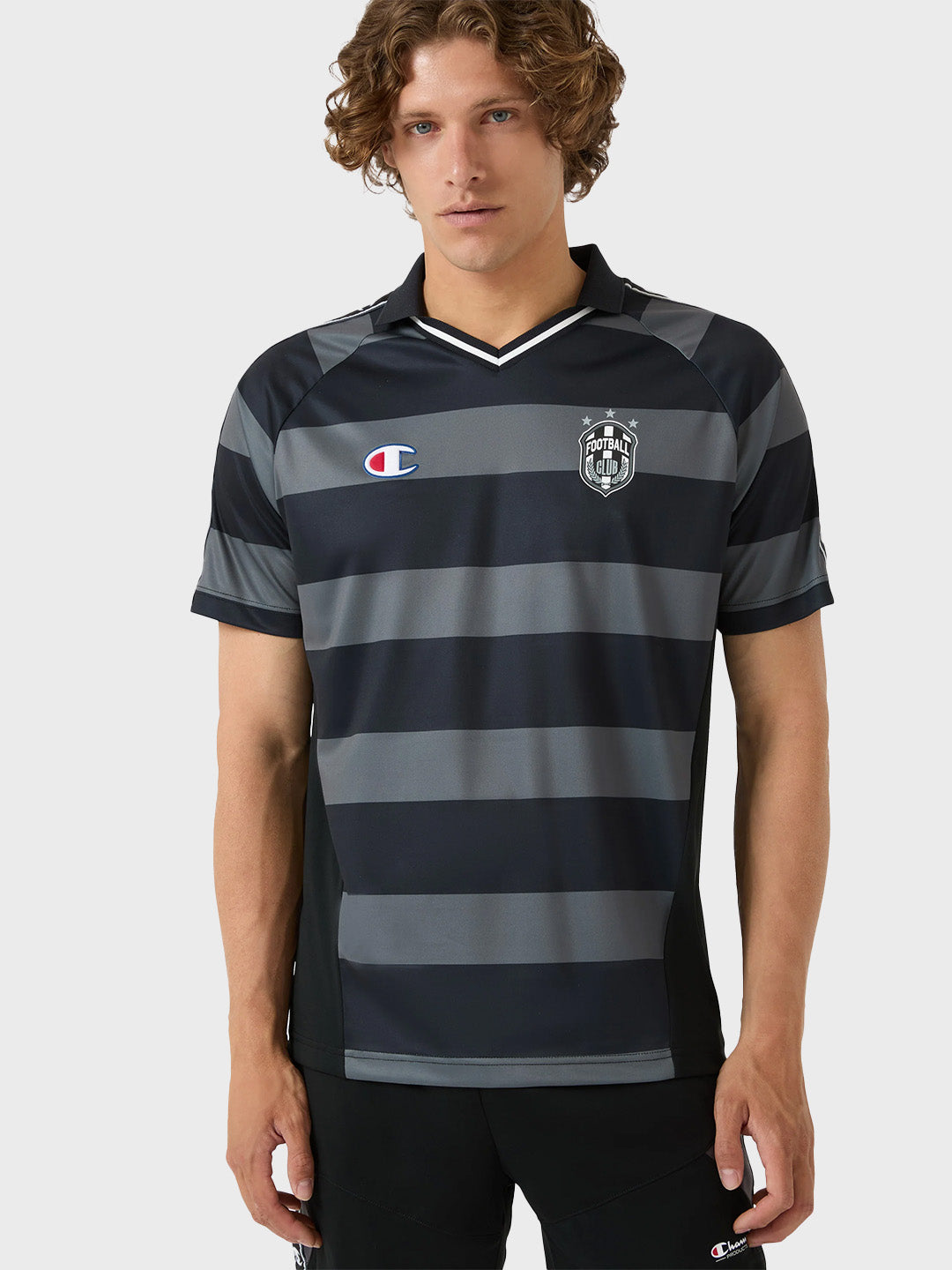 Champion Sports Heritage Soccer T-Shirt | Black