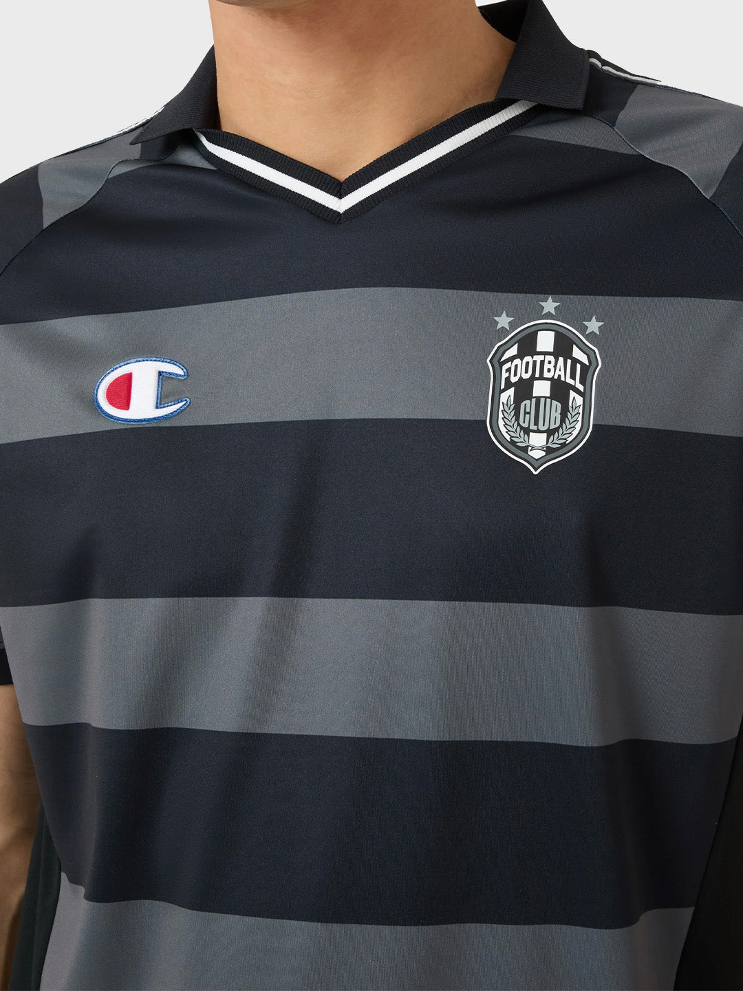 Champion Sports Heritage Soccer T-Shirt | Black
