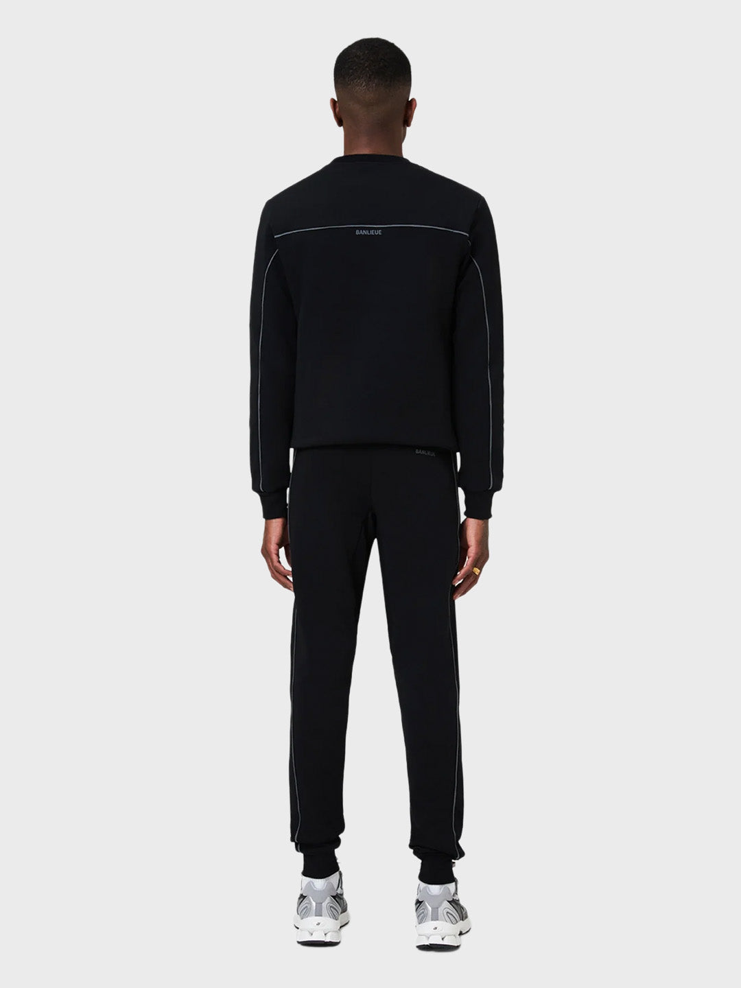 banlieue 3d tracksuit black