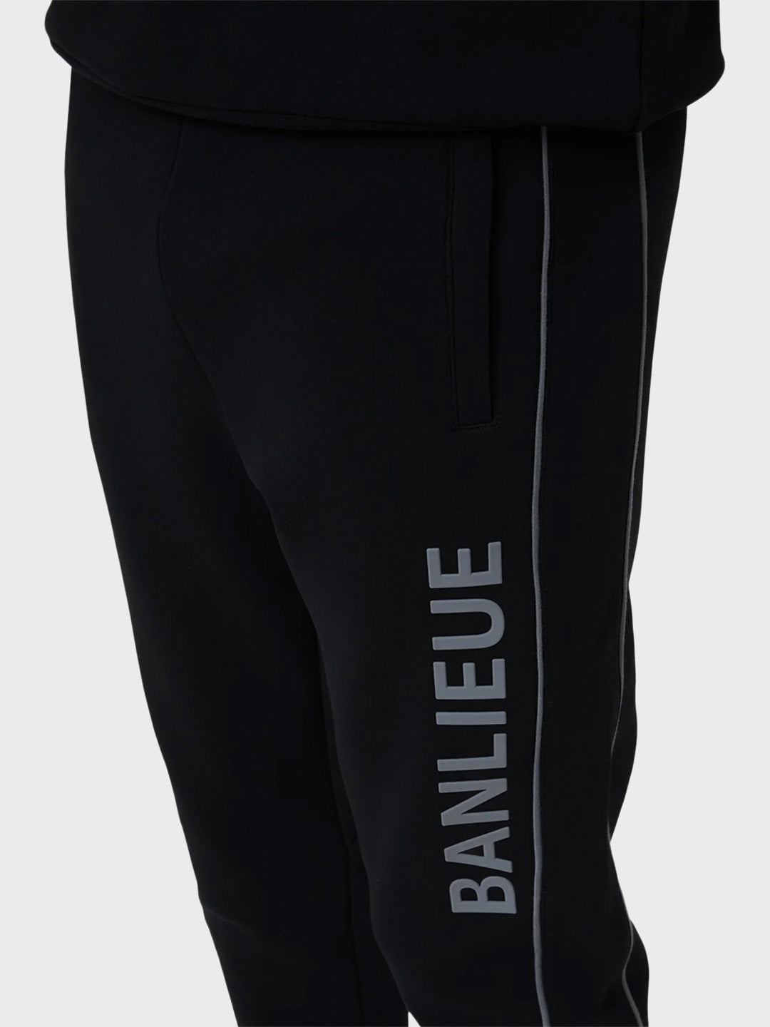 banlieue 3d tracksuit black