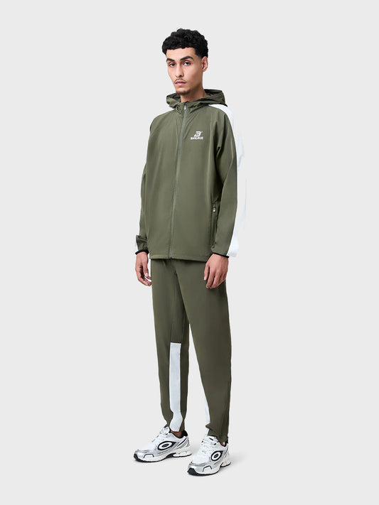 Banlieue Olive Tracksuit – volledige outfit voorkant