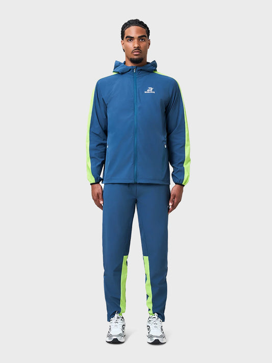 Banlieue Tracksuit Sea Moss – volledige set voorkant
