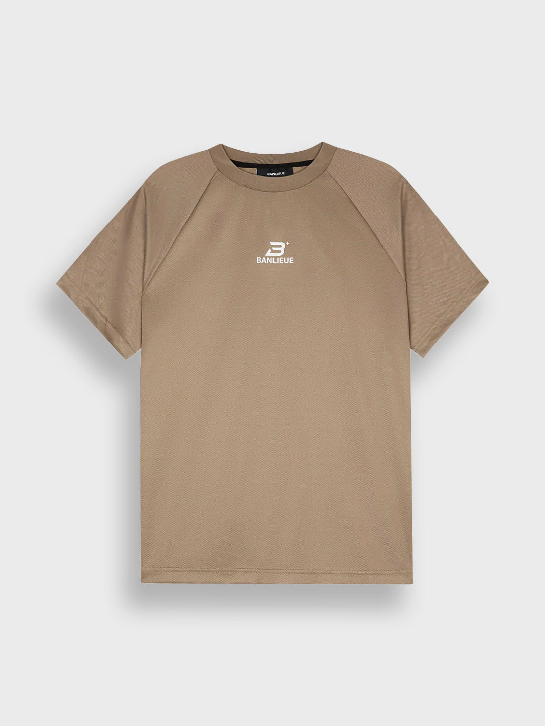 Banlieue Performance T-Shirt Taupe - voorkant