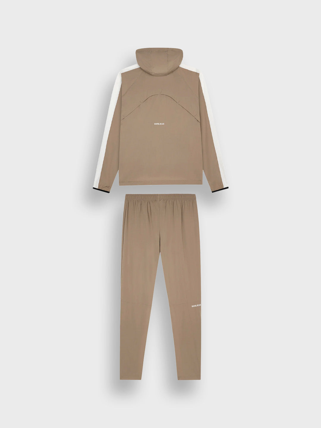Banlieue Performance Tracksuit Taupe - achterkant