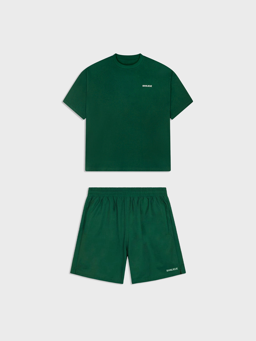 Banlieue Script Summer Set | Forest Green