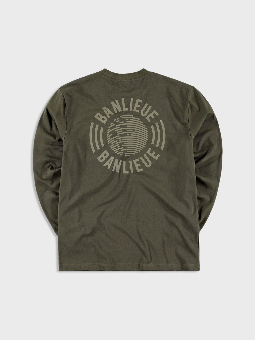 Banlieue Tonal Longsleeve T-Shirt | Khaki