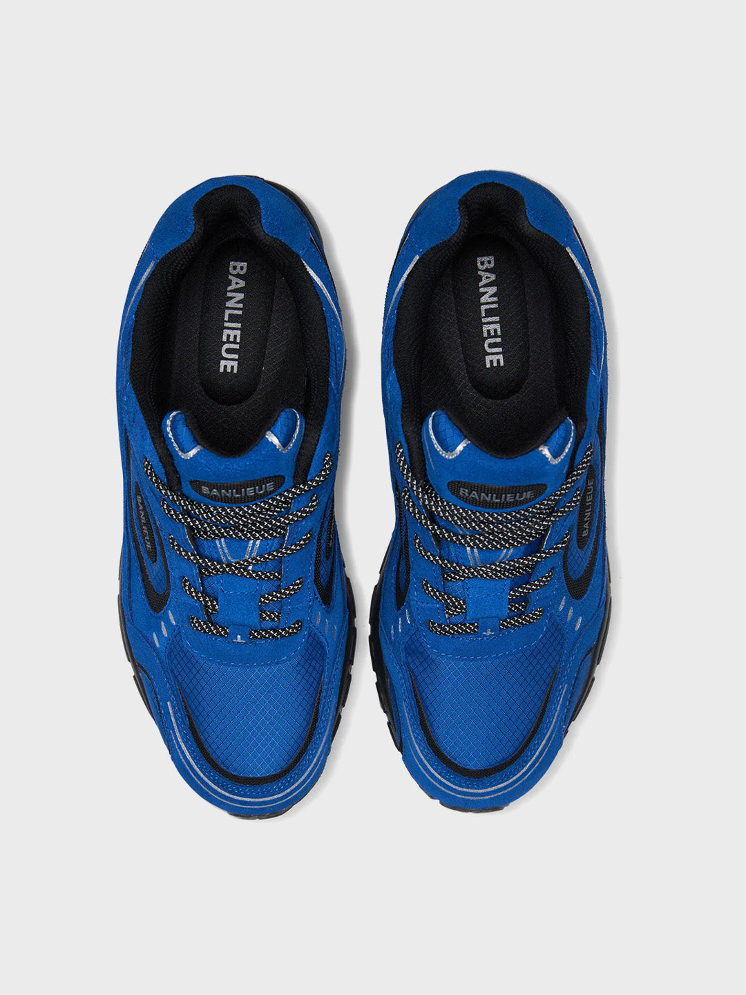 Banlieue Winter Edition Sneakers Cobalt Blue – bovenaanzicht
