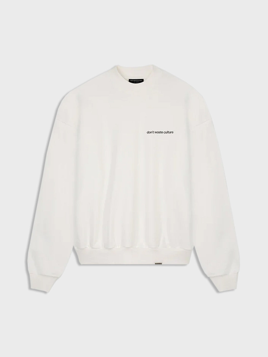 don't waste culture crewneck sweater