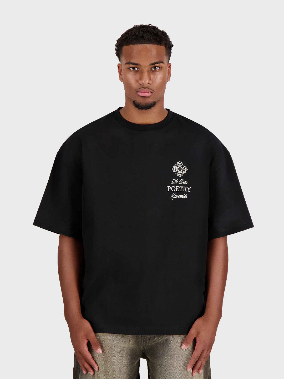Don't Waste Culture Aradia T-Shirt voor heren in zwart - voorkant
