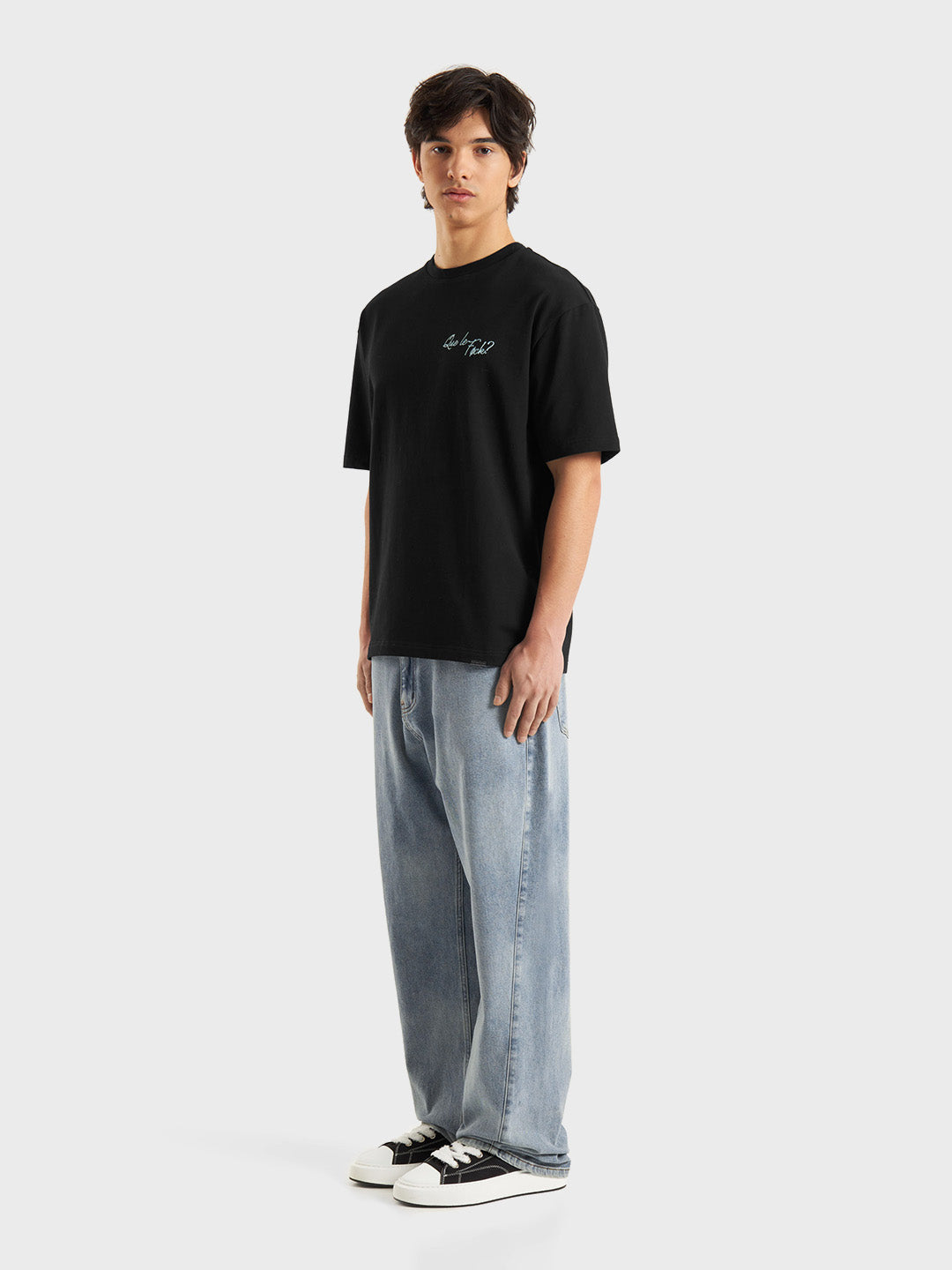 dont waste culture t-shirt black - reloadstore