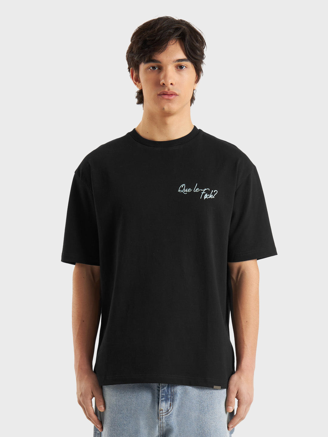 dont waste culture t-shirt black - reloadstore