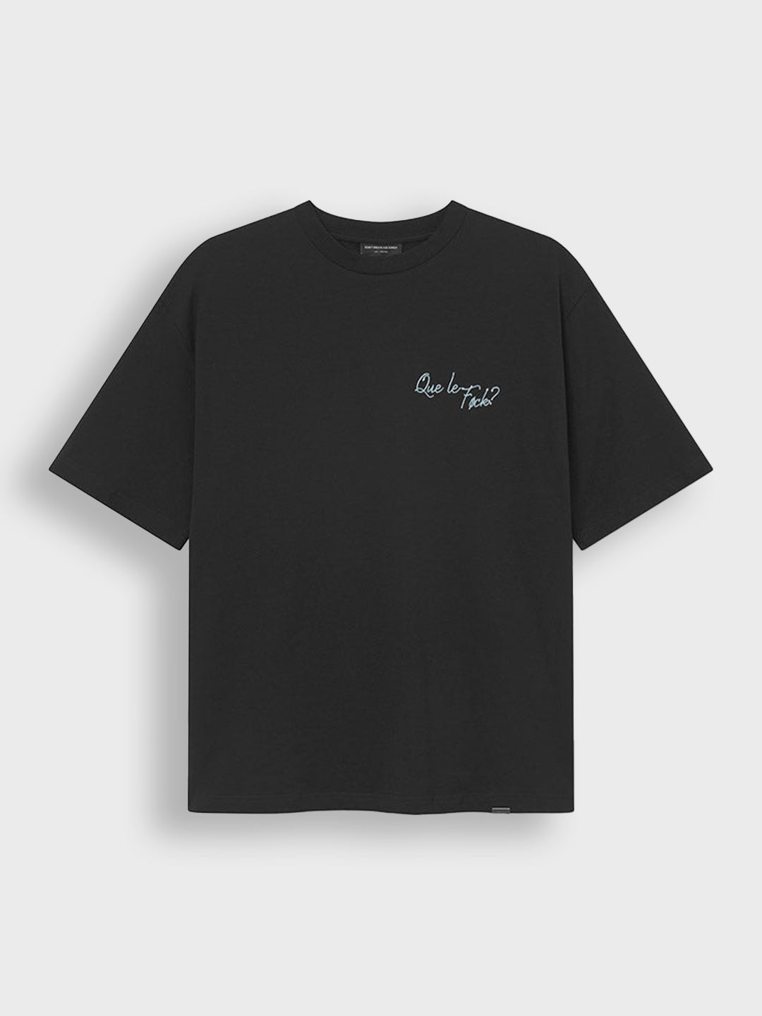dont waste culture t-shirt black - reloadstore