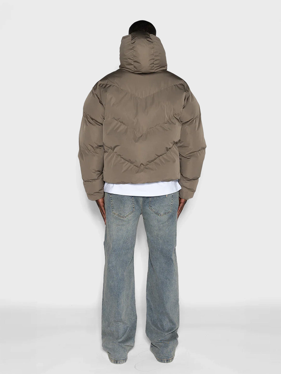don't waste culture puffer jacket
