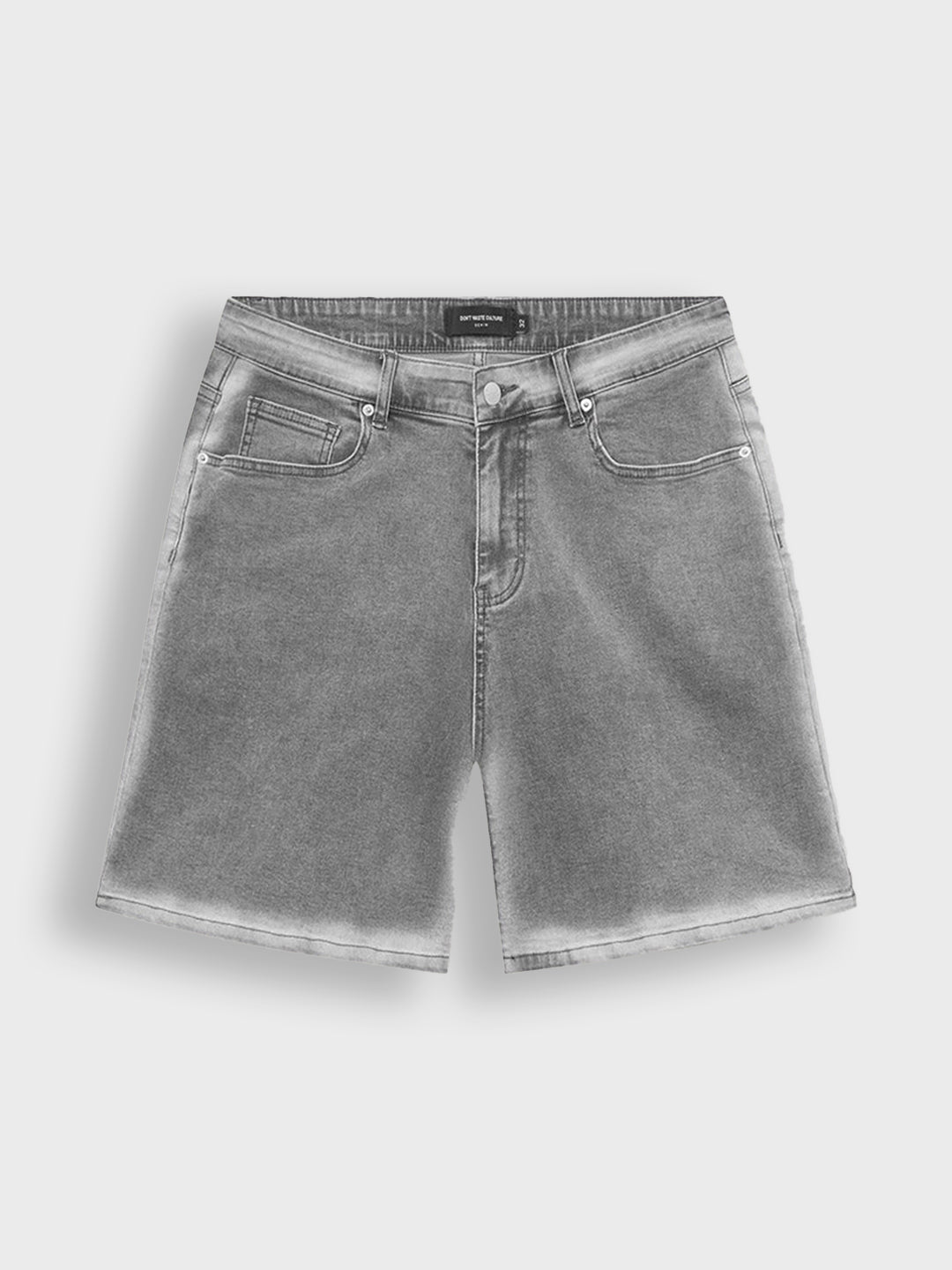 Productfoto voorkant Fyori Denim Shorts Grey