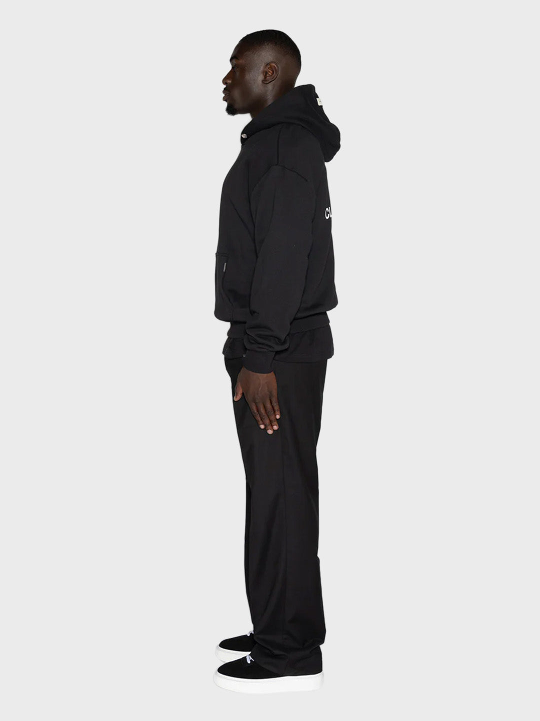 oversized hoodie zwart