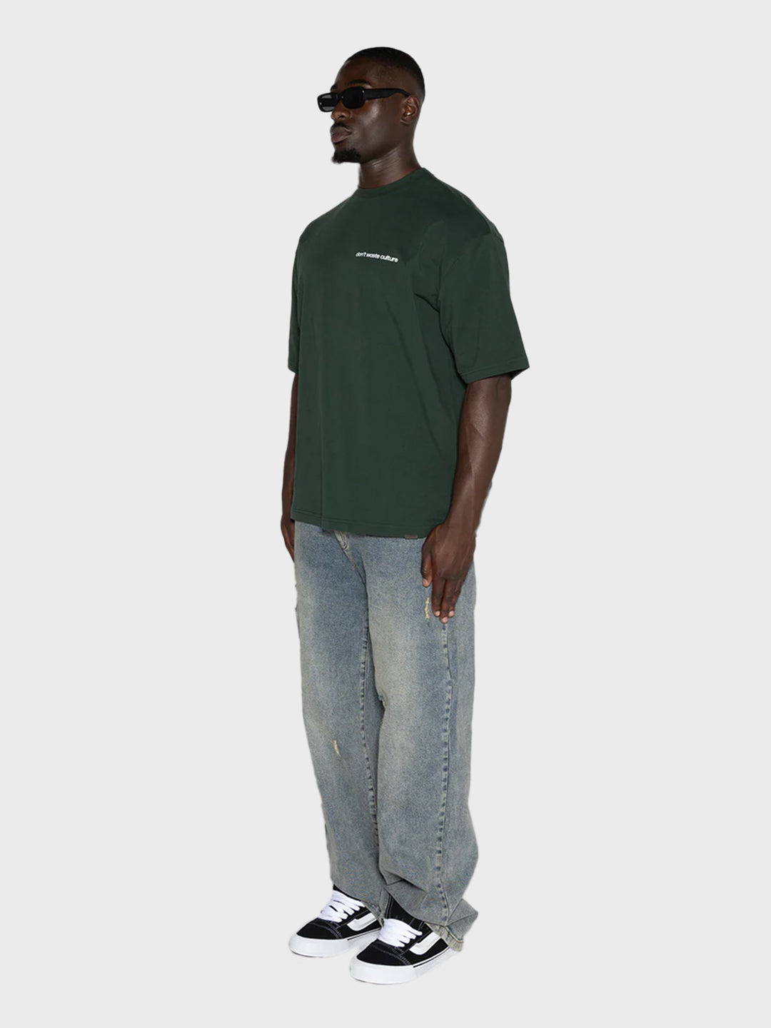 don't waste culture oversized t-shirt
