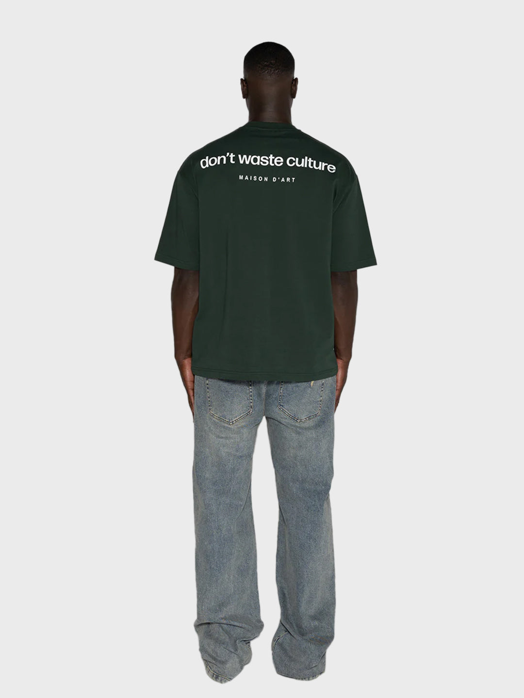 don't waste culture oversized t-shirt