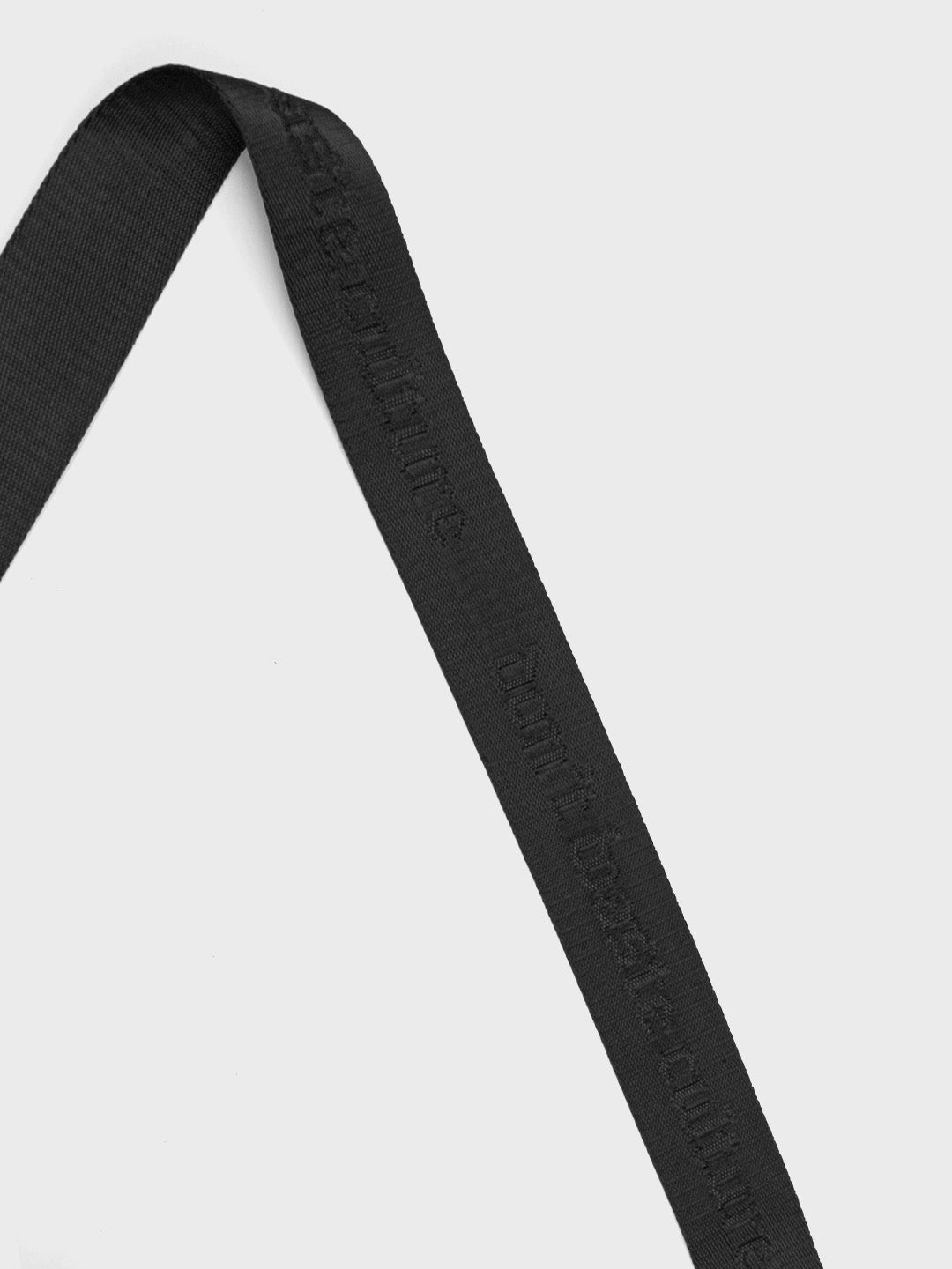 dont waste culture tas zwart