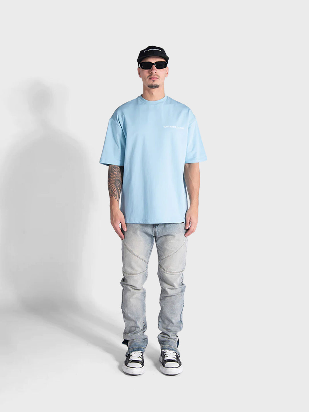 don't waste culture t-shirt
