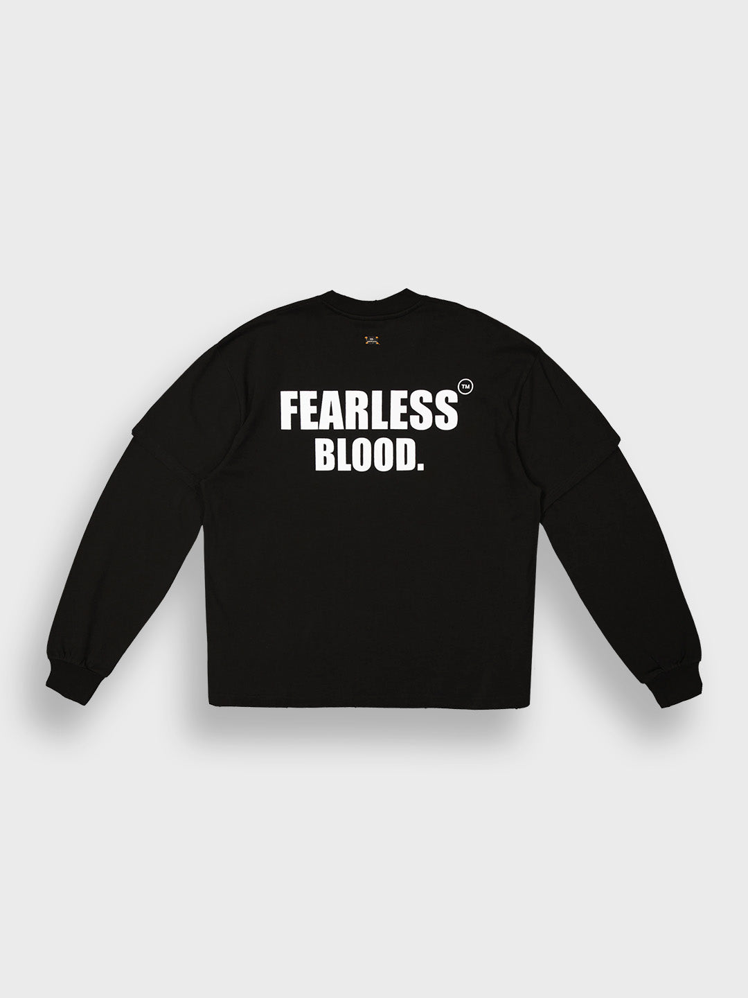 Fearless Blood Suprise Longsleeve T-Shirt Black – achterzijde