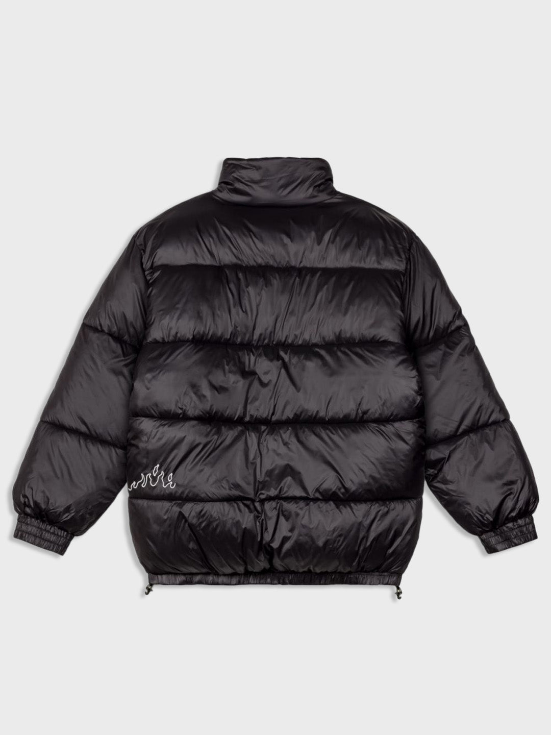 Grimey Back At You Puffer Jacket | Black