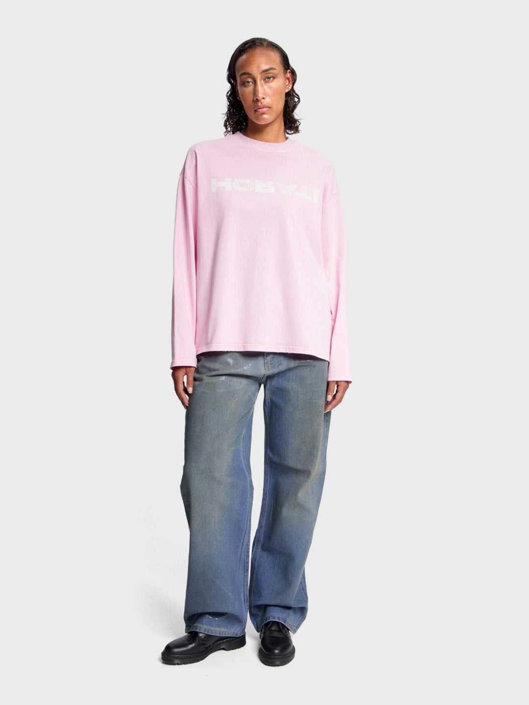 Horati Reverse Longsleeve | Pink