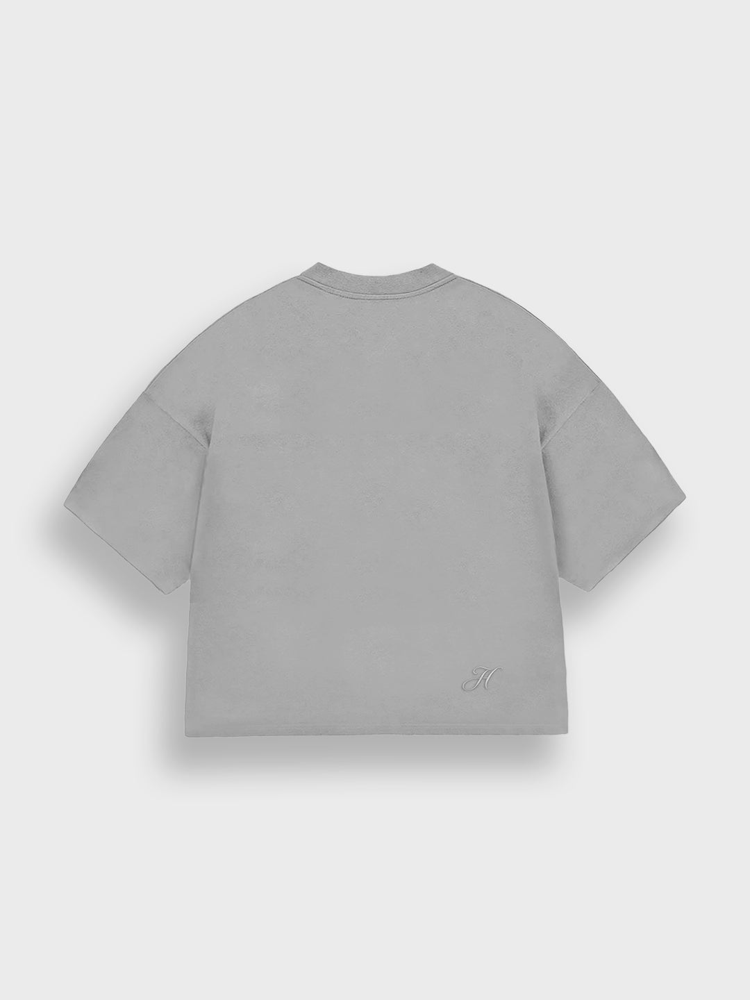 Horati Slanted Classic T-Shirt Grey - achterkant