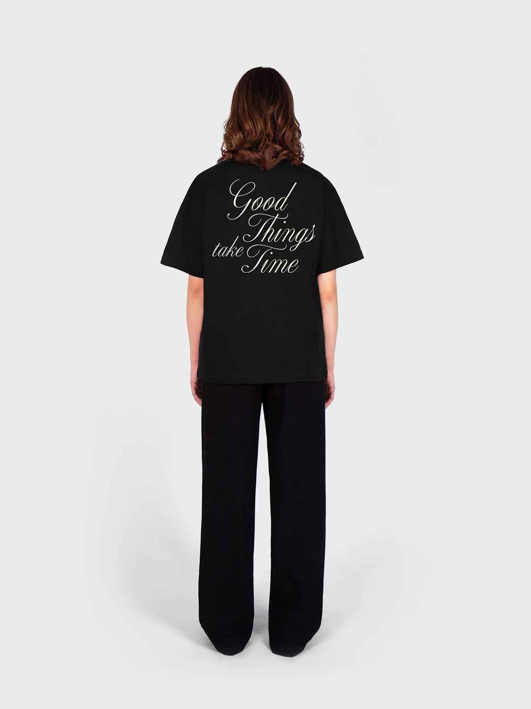 horati oversized t-shirt zwart