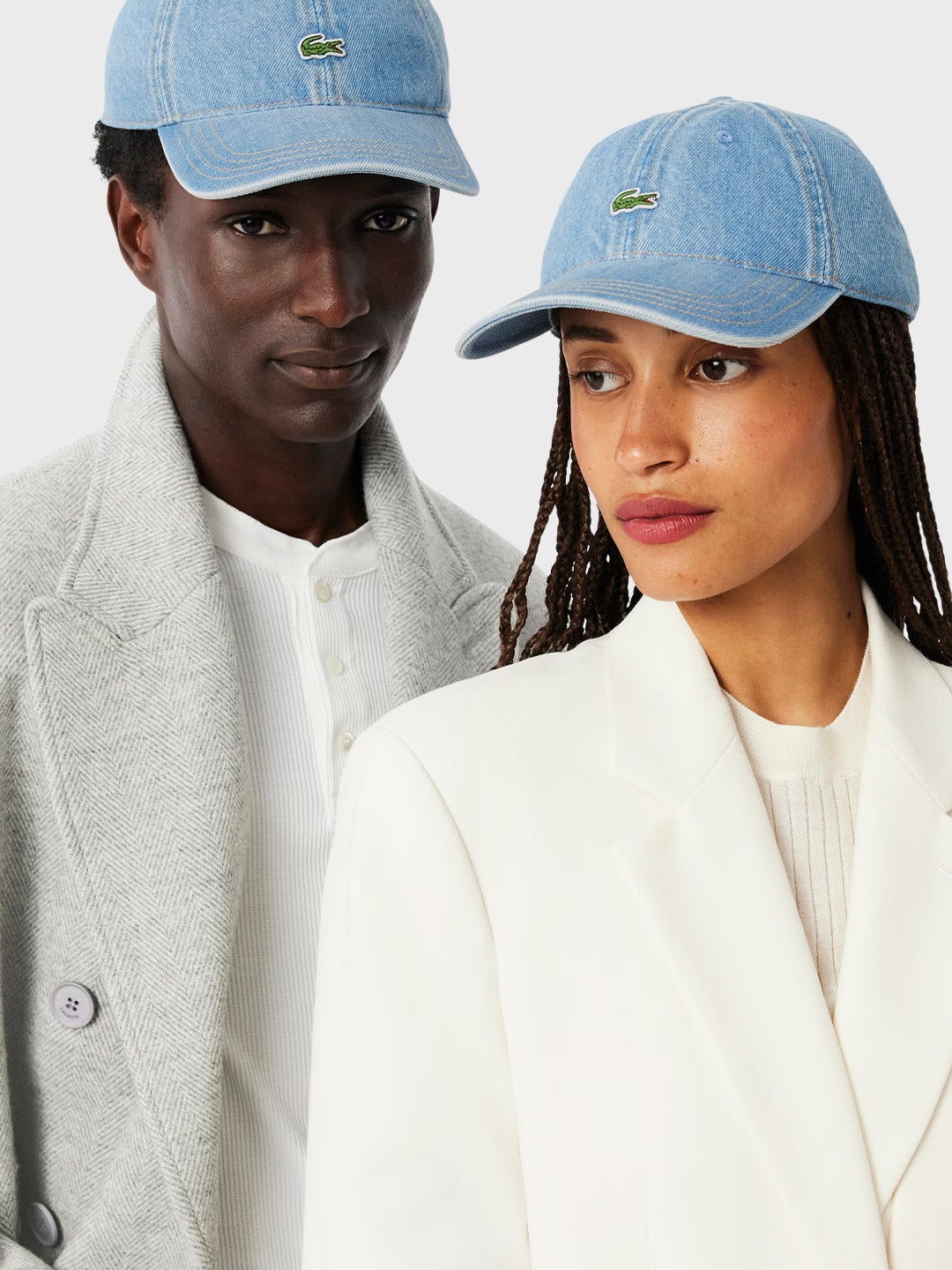 Lacoste Denim Cap Light Blue – unisex stijl