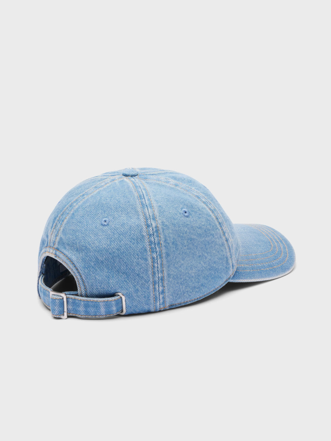 Lacoste Denim Cap Light Blue – schuin achteraanzicht