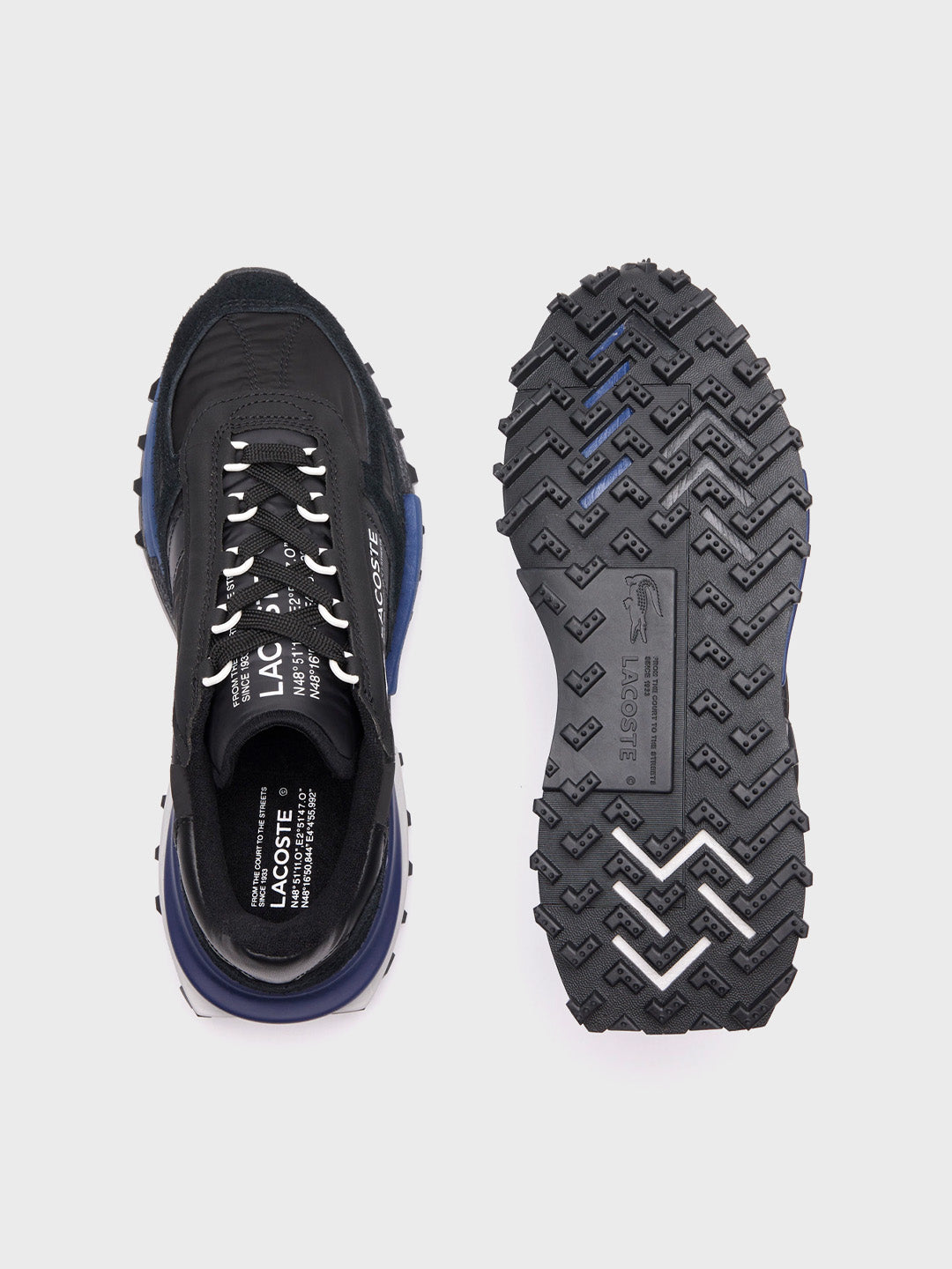 Lacoste Elite Active Sneakers | Black/Navy