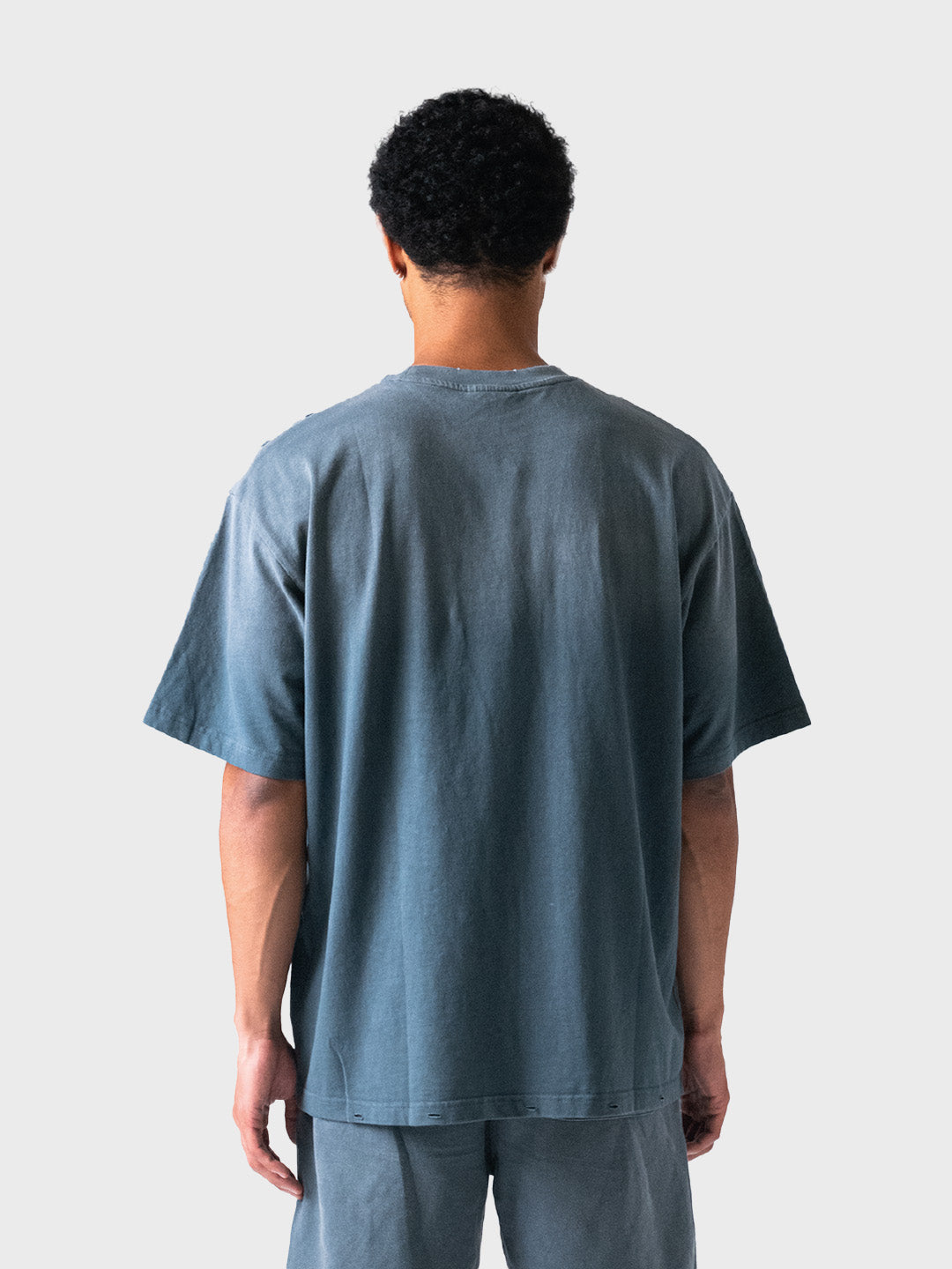Achterzijde Lumi3re shirt in Washed Grey