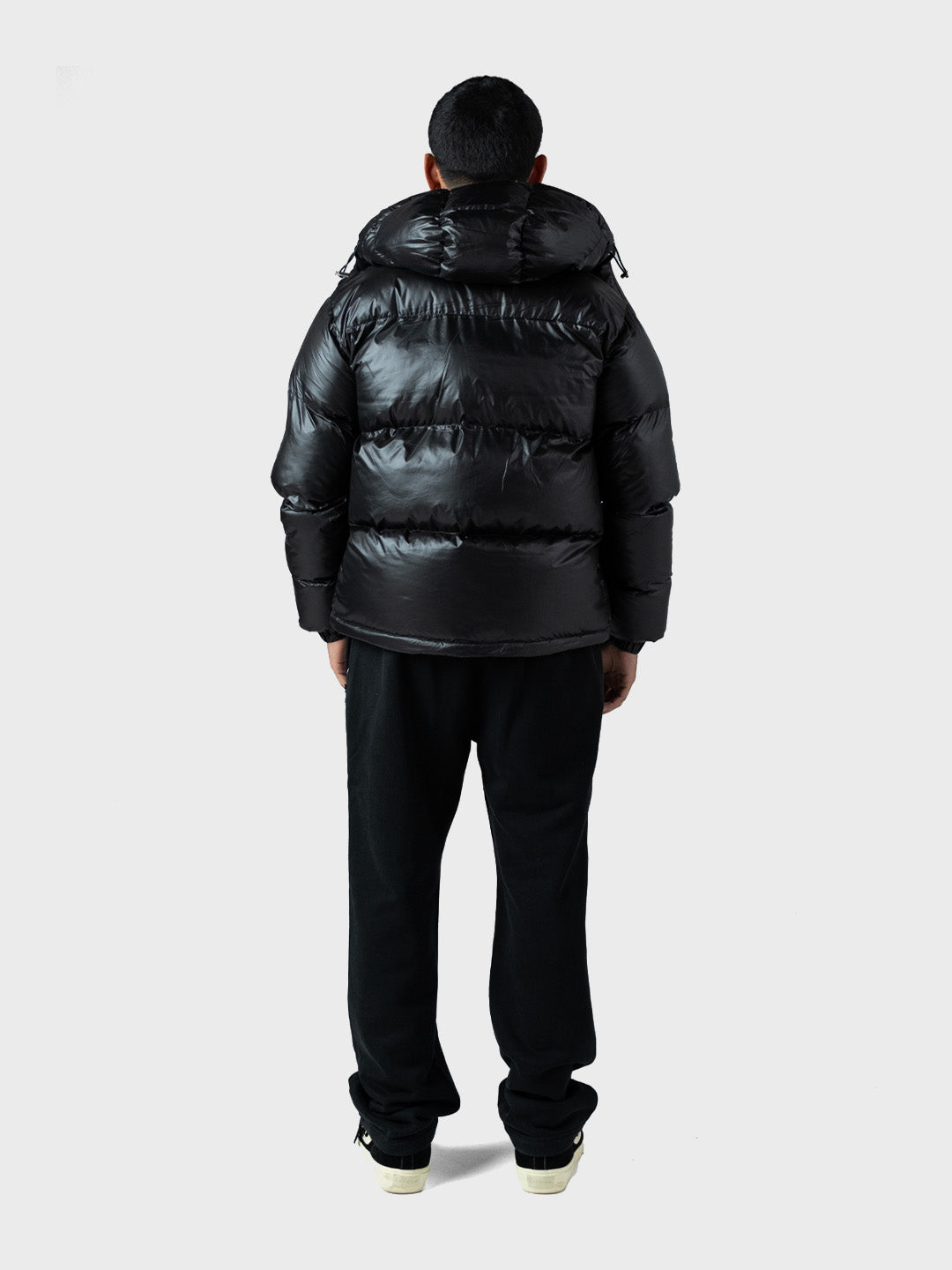 achterkant van de Lumi3re Lumi-Tex Puffer Jacket Black