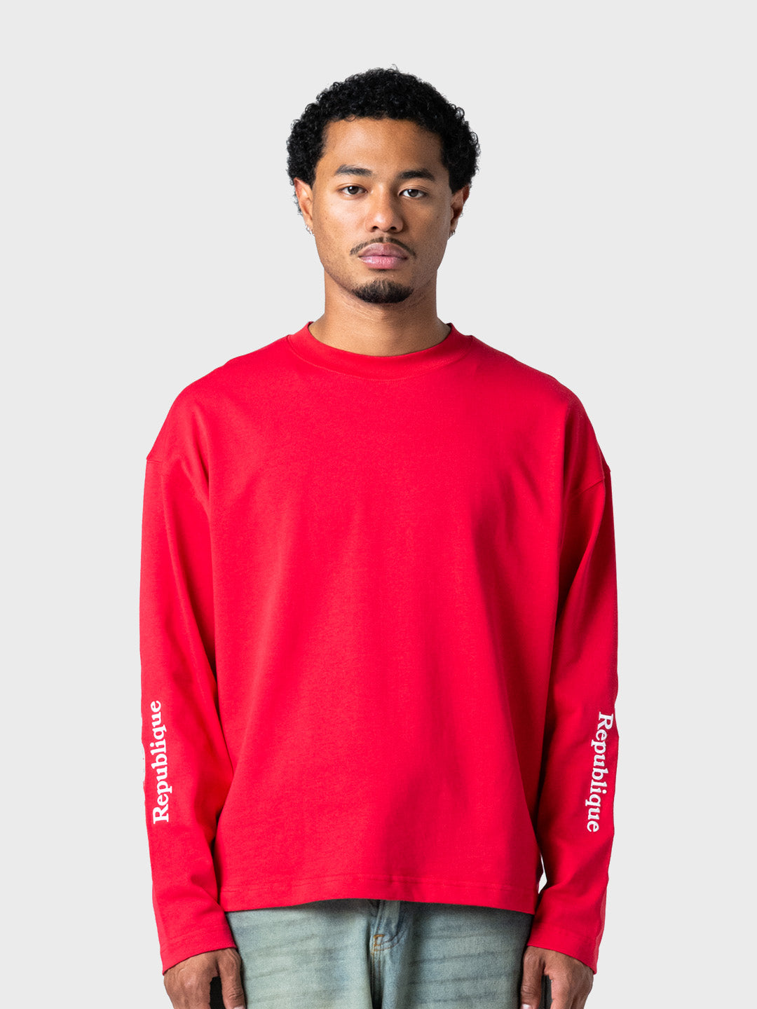 Lumi3re Republique Longsleeve T-Shirt | Red