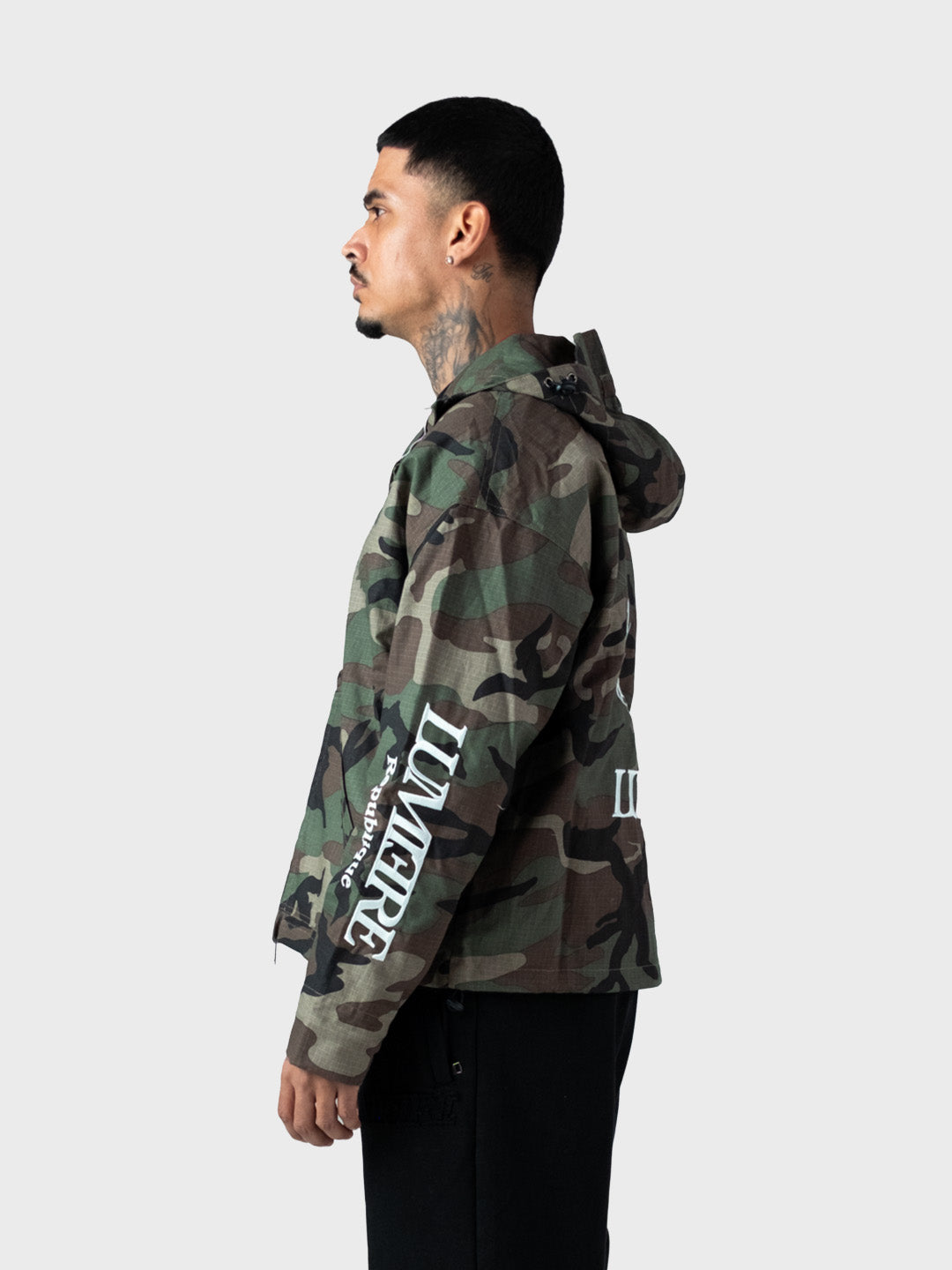Lumi3re Republique Windbreaker Camo - zijkant