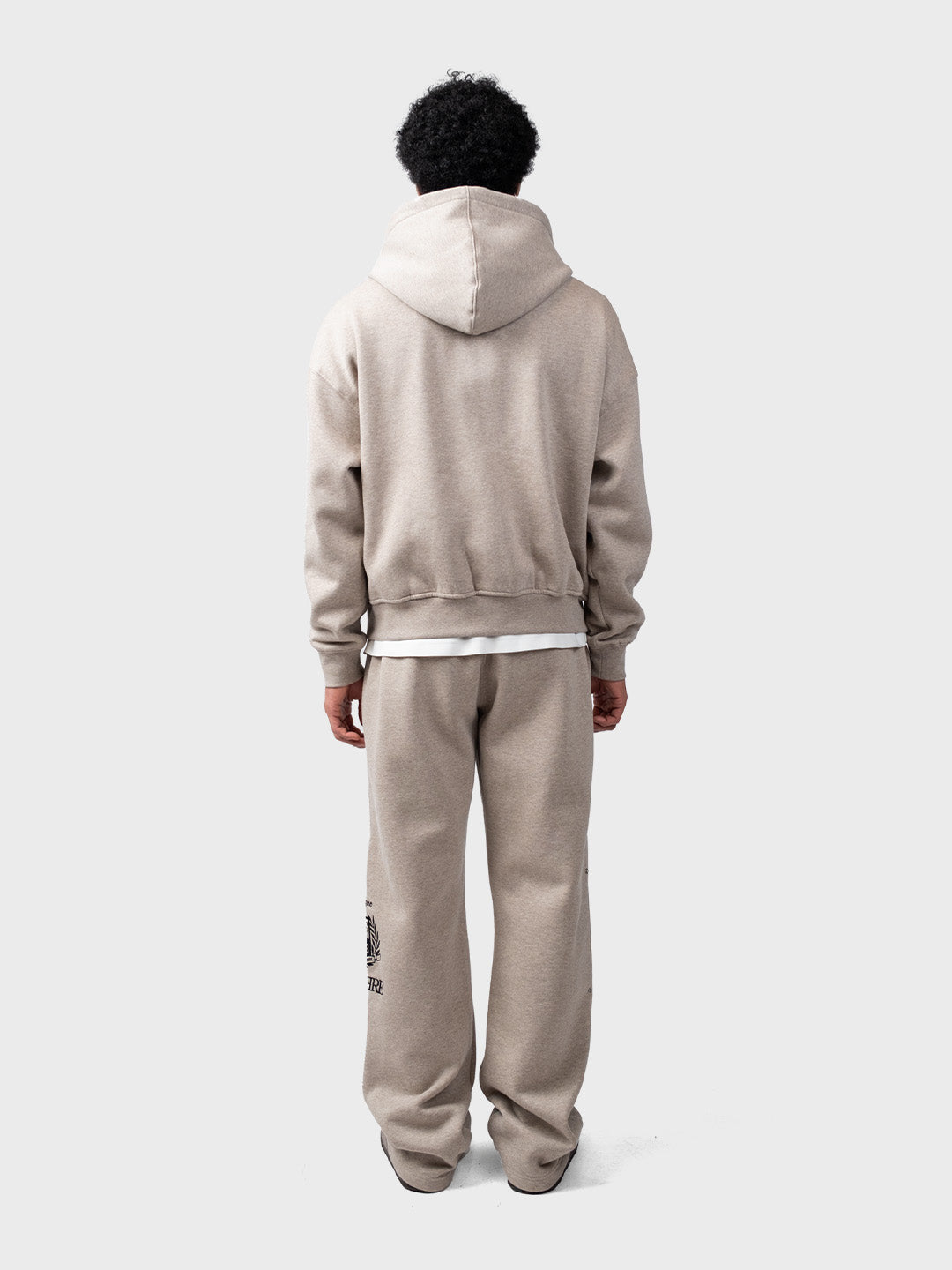 Lumi3re Republique Zipper Tracksuit Light Brown – achterkant