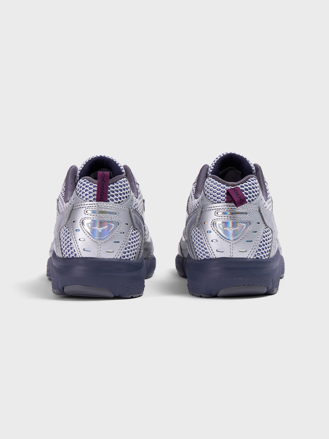 Mizuno MXR Space Light Sneakers Silver achterkant