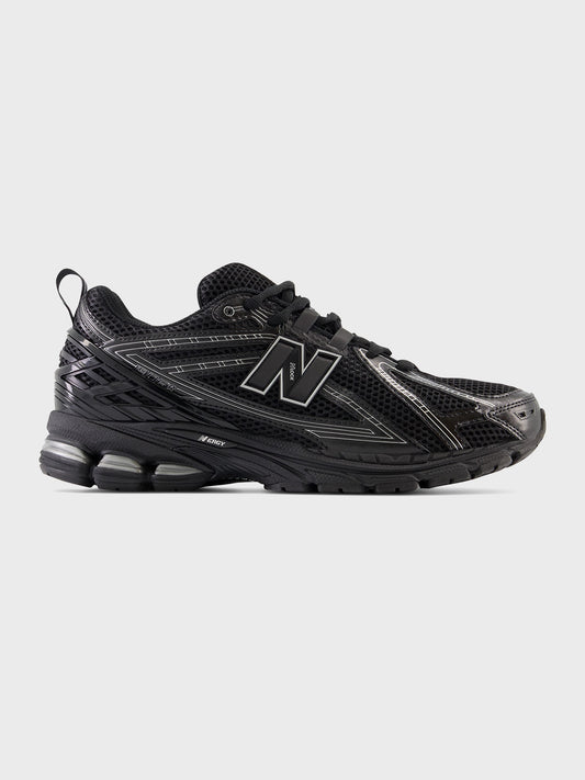 New Balance 1906 Sneakers Black Silver Metallic – zijkant