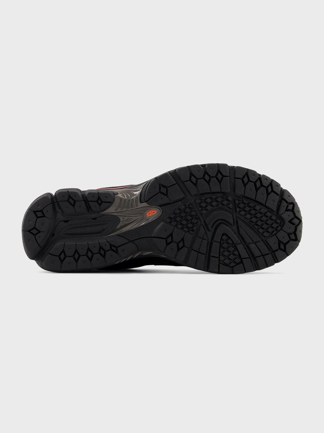 New Balance 2002R Sneakers Black Urgent Red zooldetail