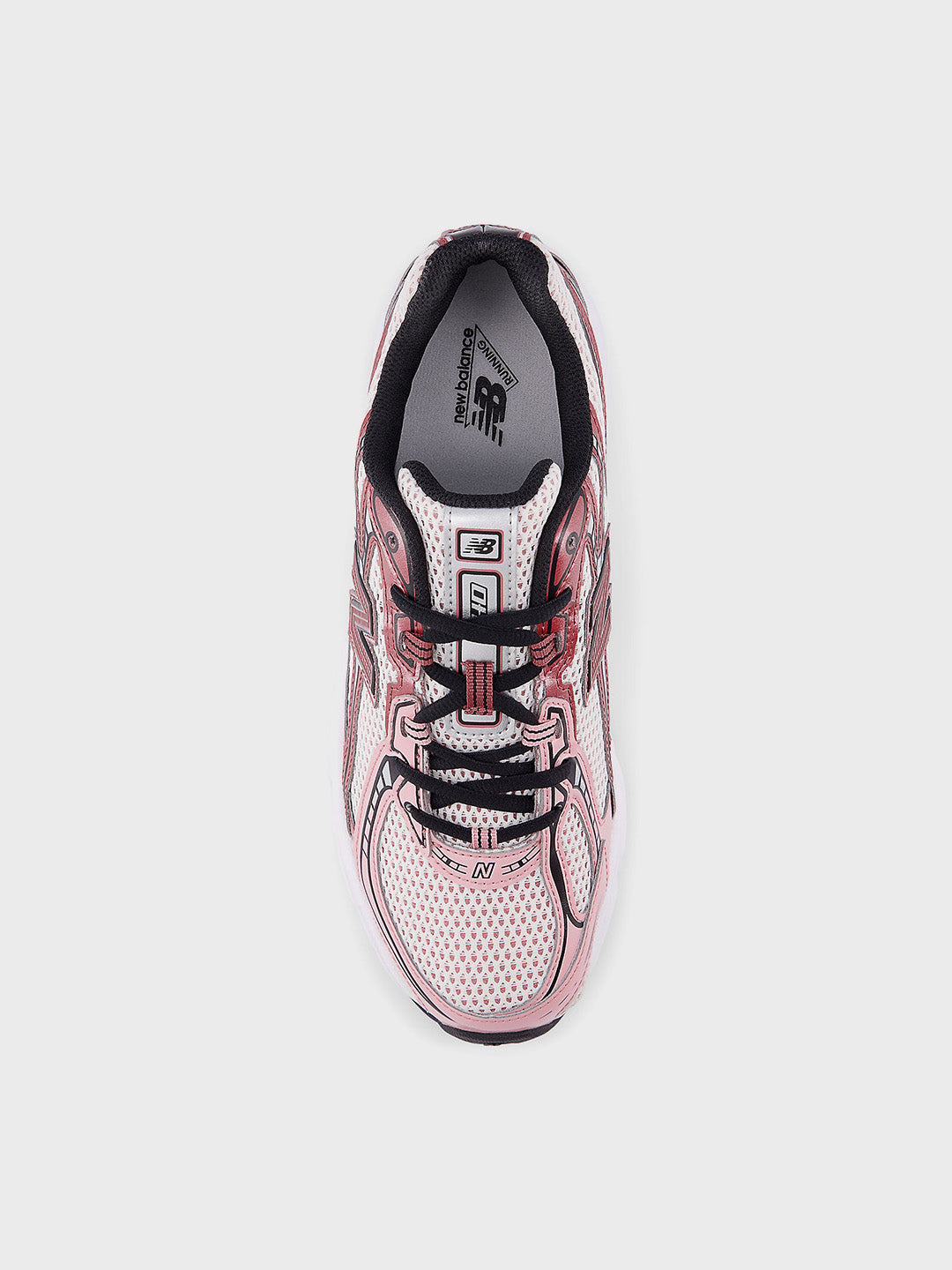 New Balance 740 Sneakers Washed Burgundy (U740PG2) - bovenaanzicht