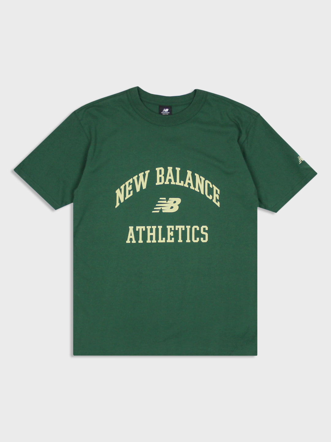 new balance t-shirt groen