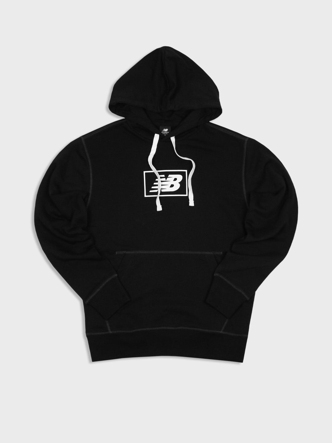 new balance hoodie zwart
