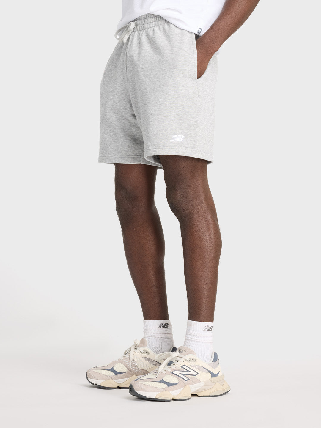 New Balance Shorts Grey - Reloadstore
