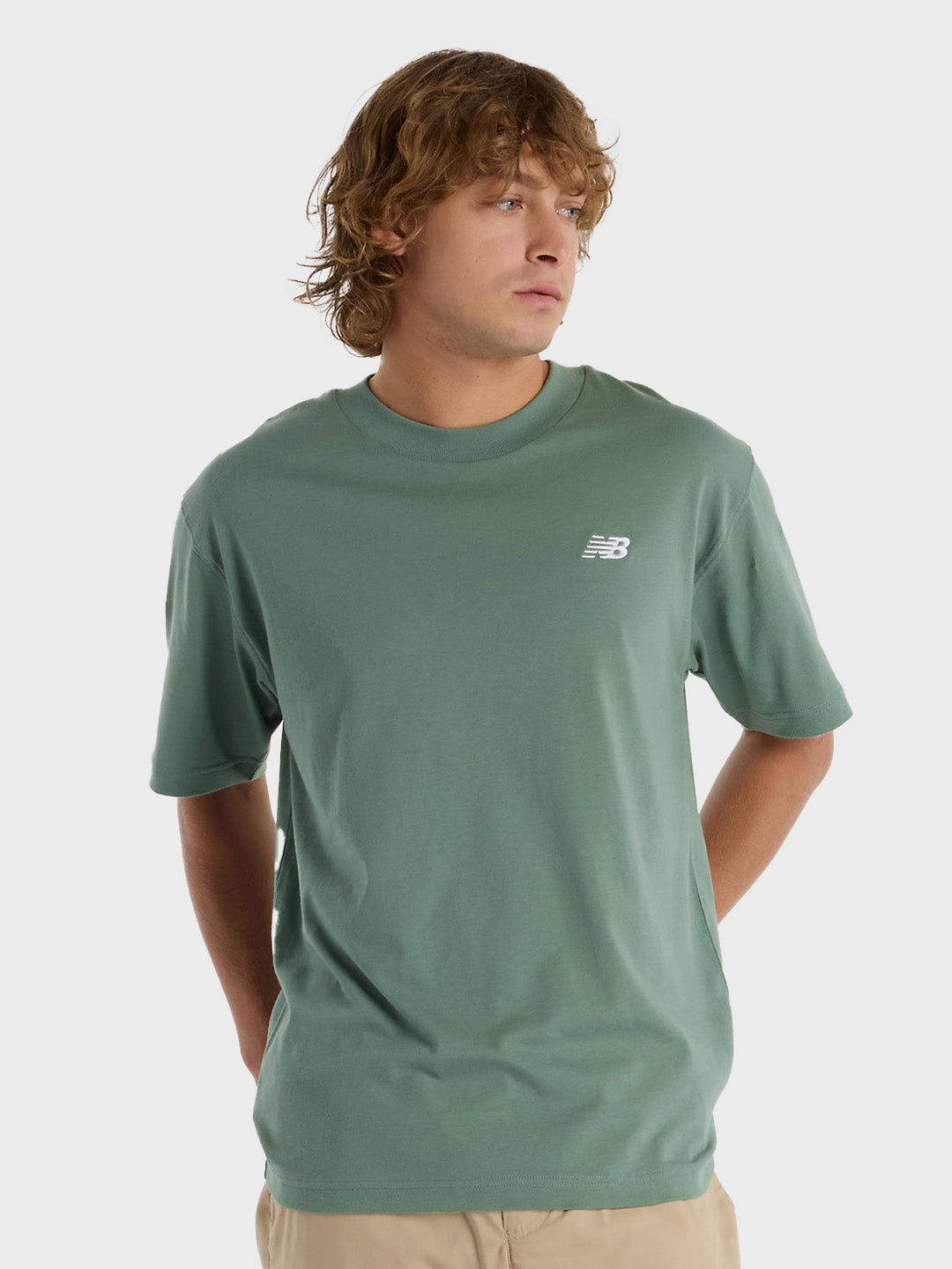 New Balance t-shirt green - Reloadstore