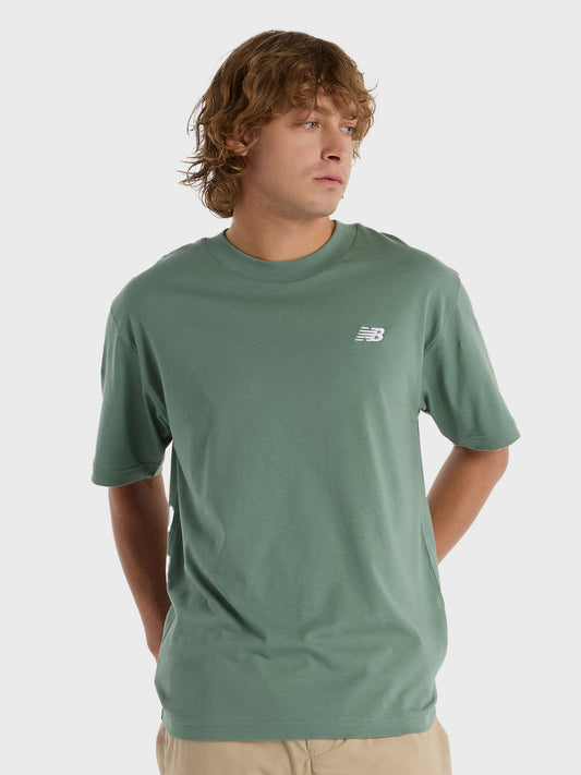 New Balance t-shirt green - Reloadstore
