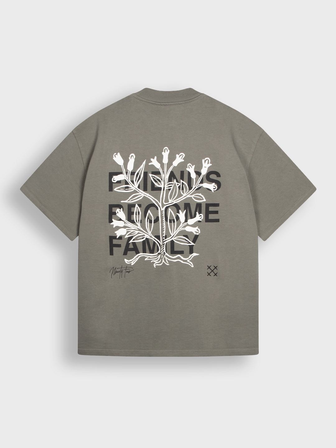 ninetyfour friends become family t-shirt - reloadstore