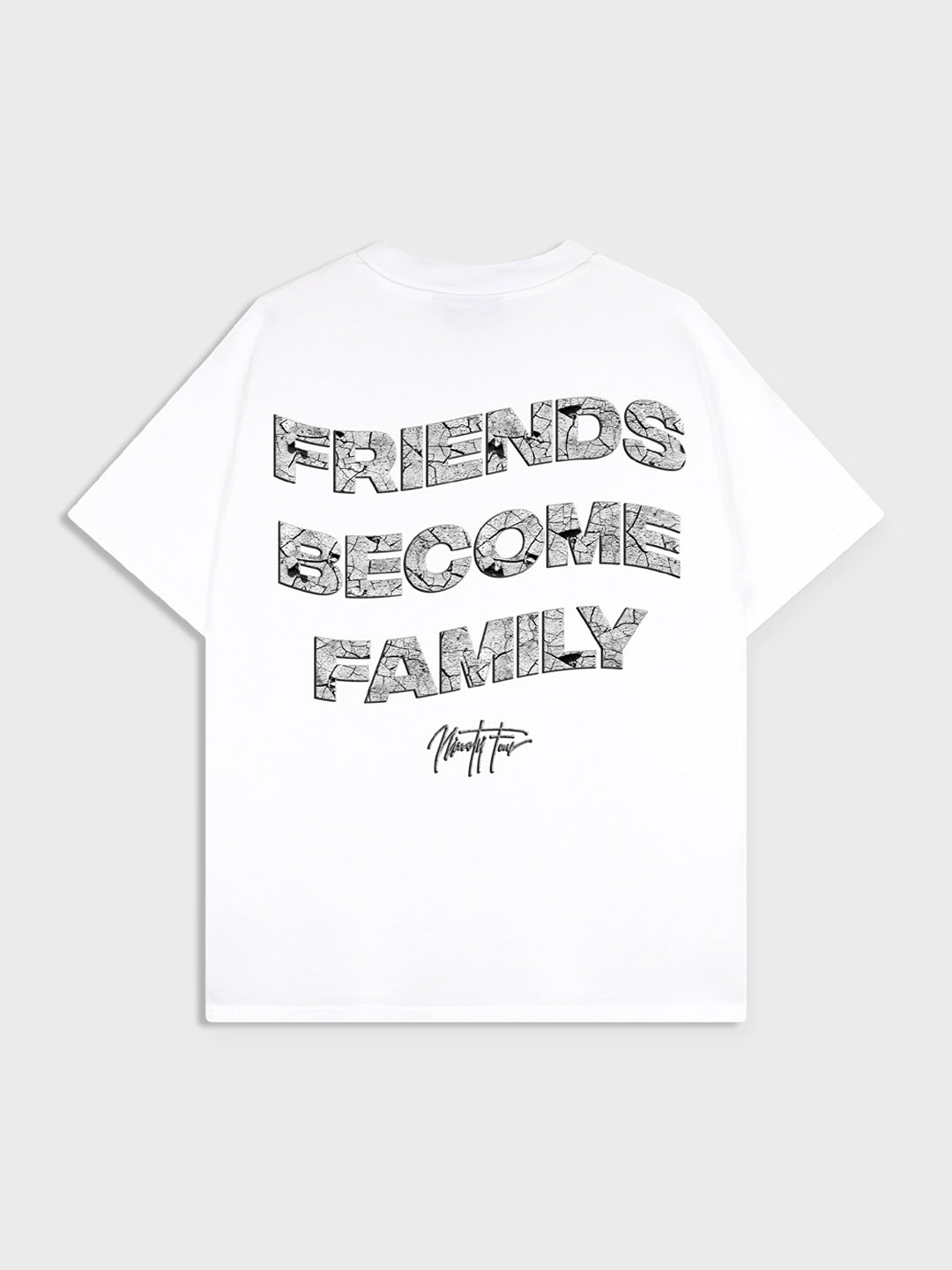 ninetyfour friends become family t-shirt