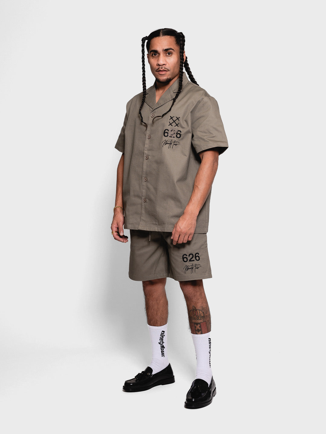 ninetyfour overhemd korte mouwen - reloadstore