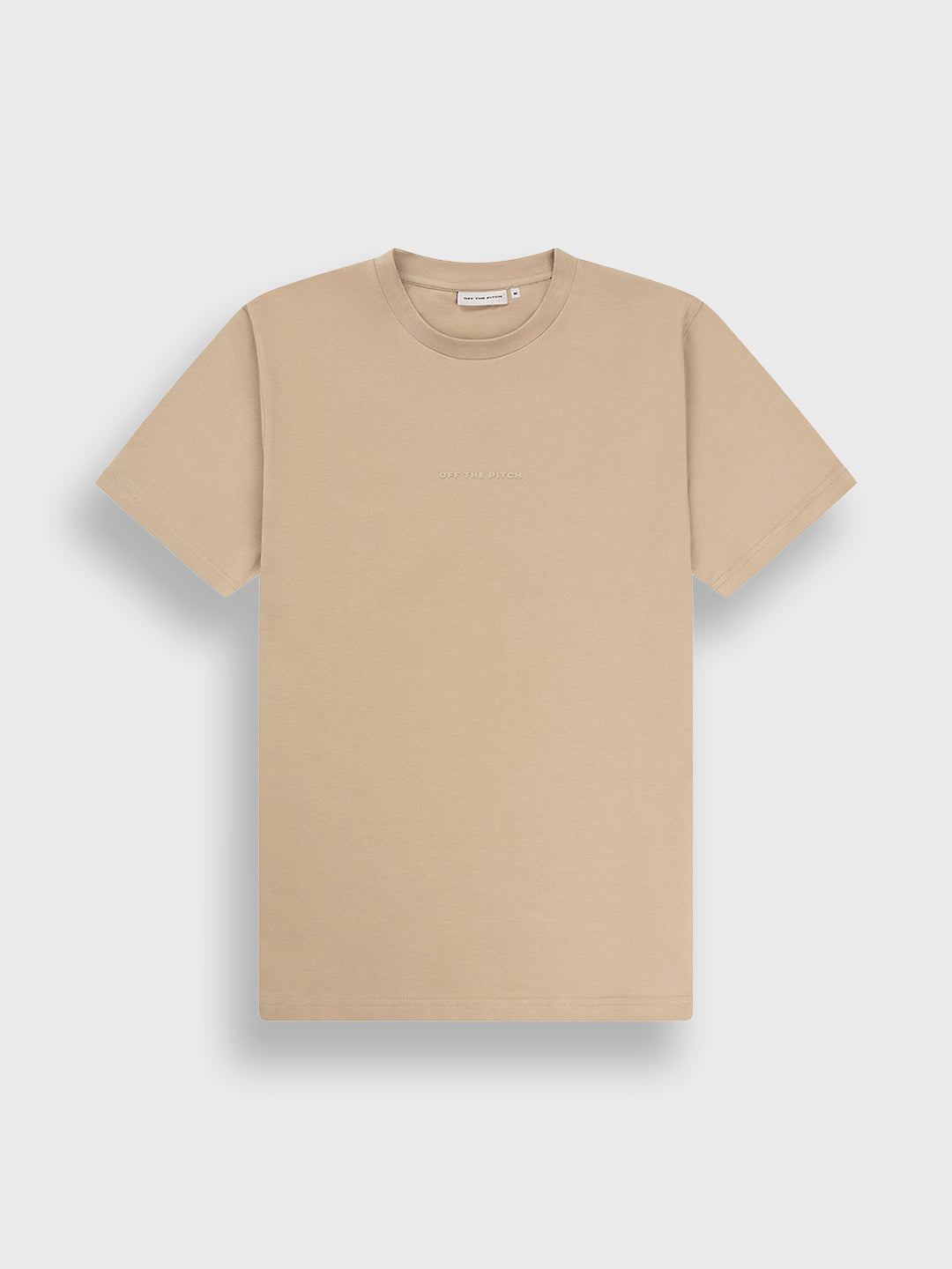 Off The Pitch Botanic T-Shirt Sand - voorkant
