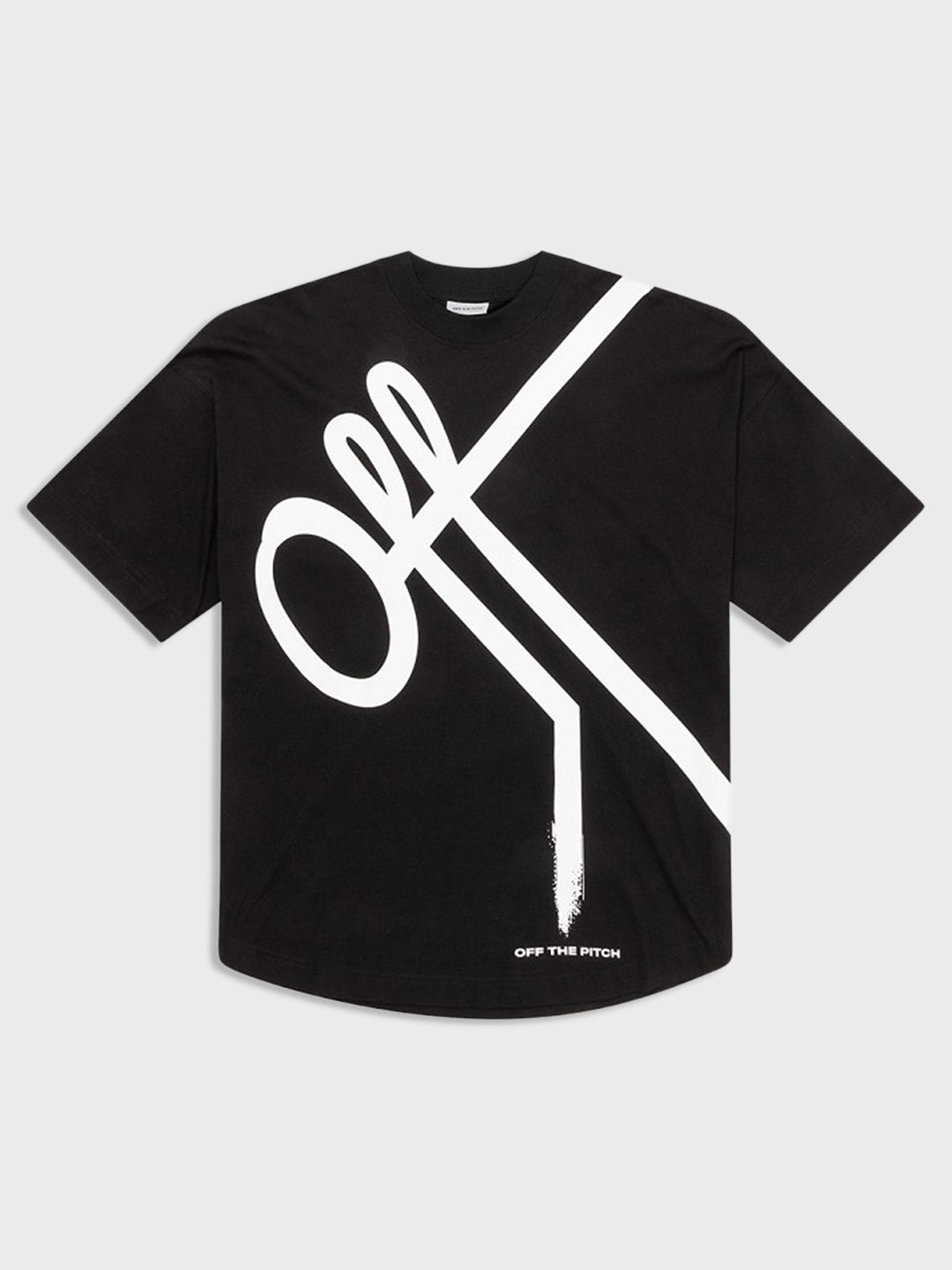 oversized t-shirt zwart